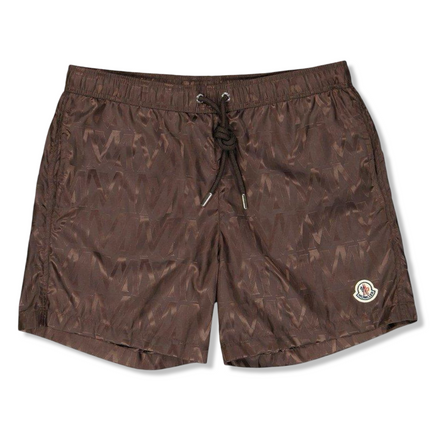 Brown Monogram Shorts