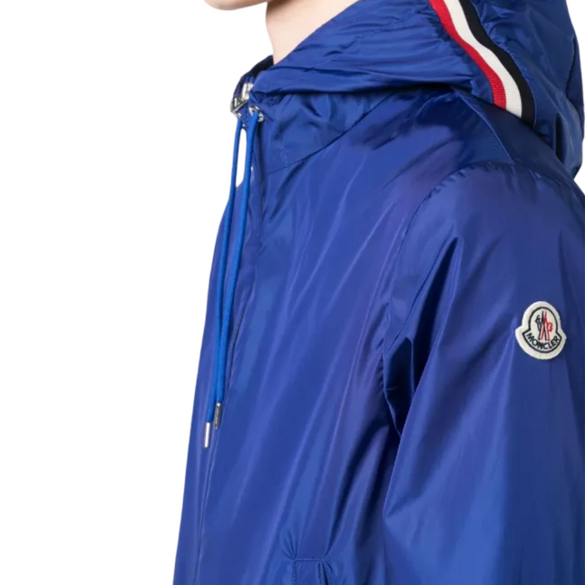 Grimpeurs Hooded Zip Jacket In Blue