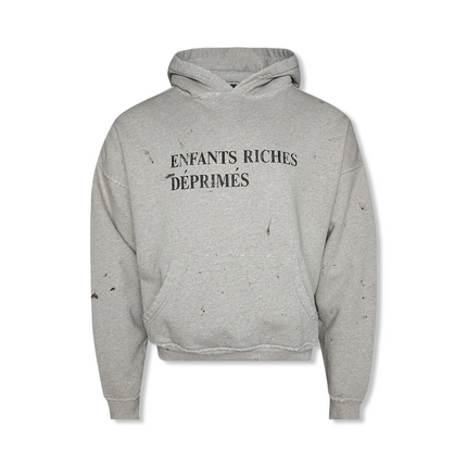 Classic Logo Hoodie Heather Grey