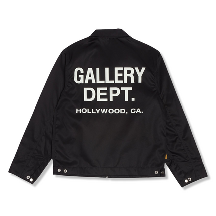 Montecito Logo-print Jacket Black