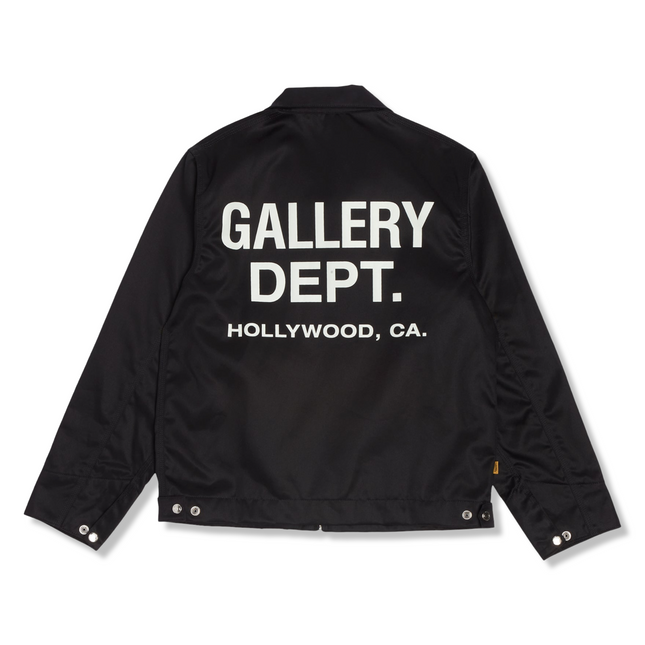 Montecito Logo-print Jacket Black