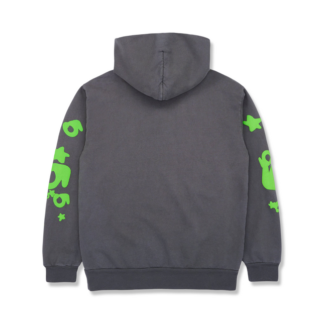 Beluga Hoodie Grey/Green