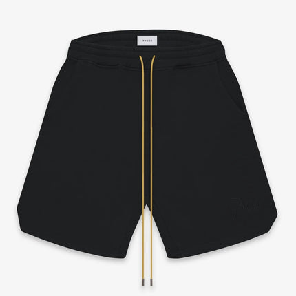 Logo Embroidered Cotton Shorts