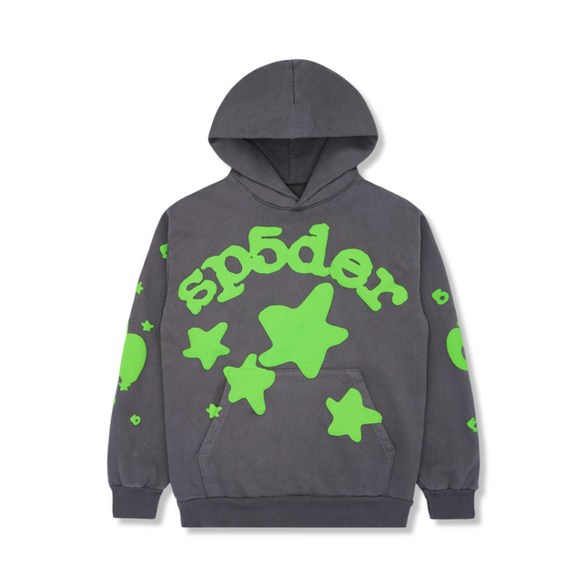 Beluga Hoodie Grey/Green