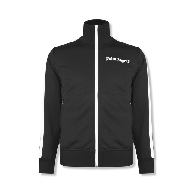 Funnel Zip Track Jacket Black