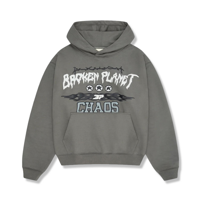 Chaos Hoodie Gun Metal Grey