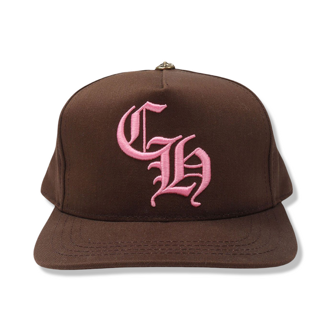 CH Baseball Hat Brown/Pink