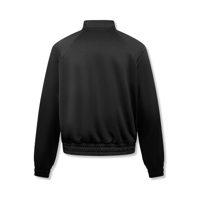 Half Zip Track Top in Black
