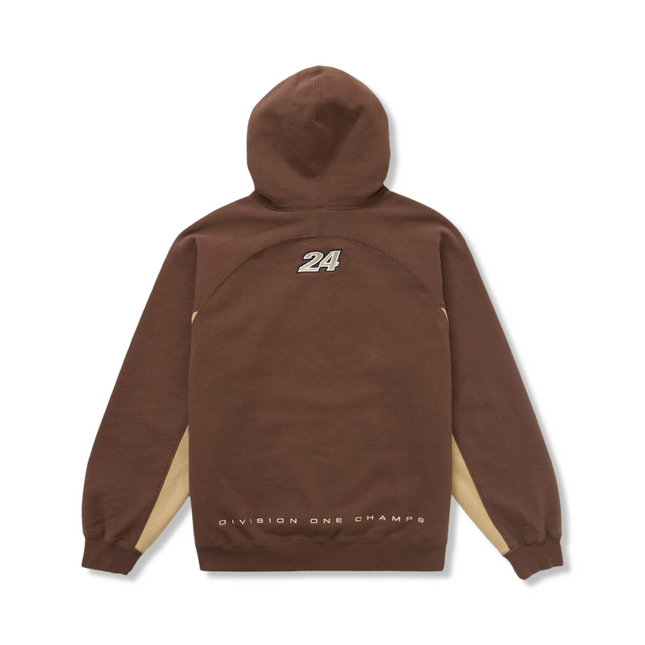 Division Hooded Sweatshirt Brown