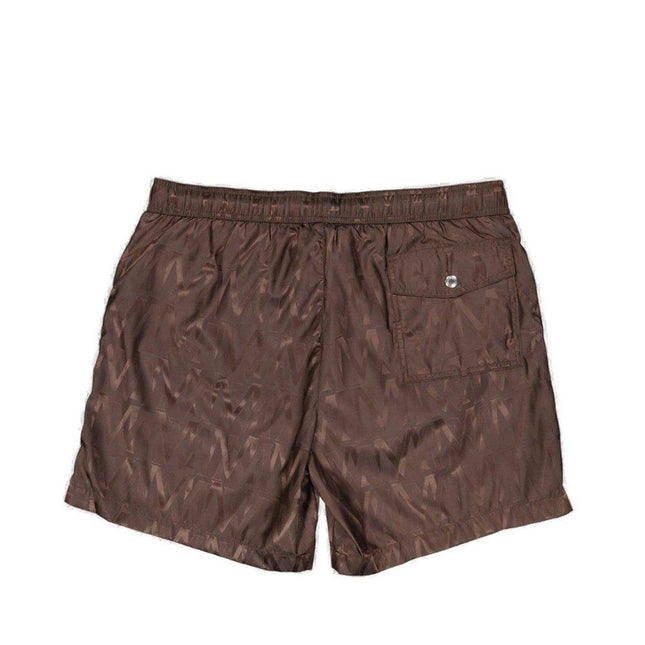 Brown Monogram Shorts