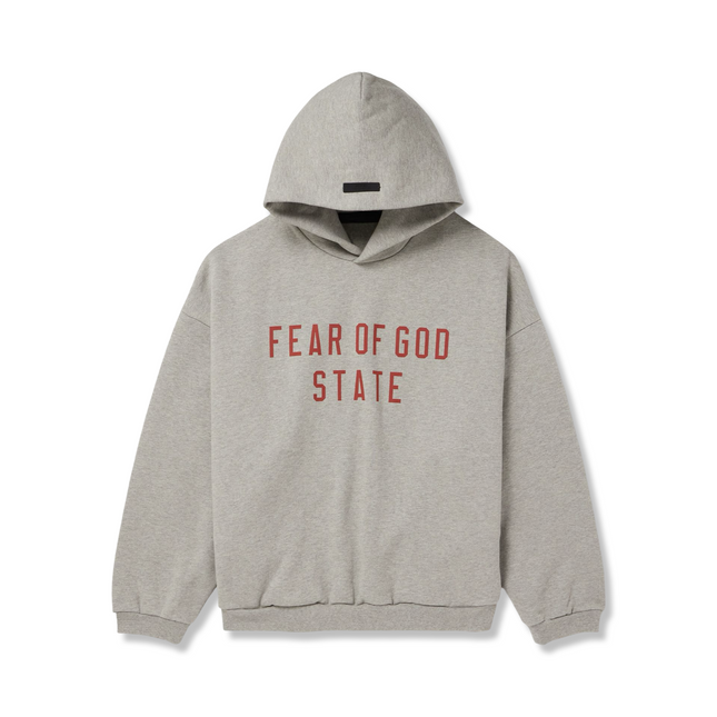 Fear Of God State Hoodie Grey