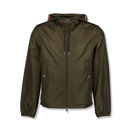 Grimpeurs Hooded Zip Jacket In Green