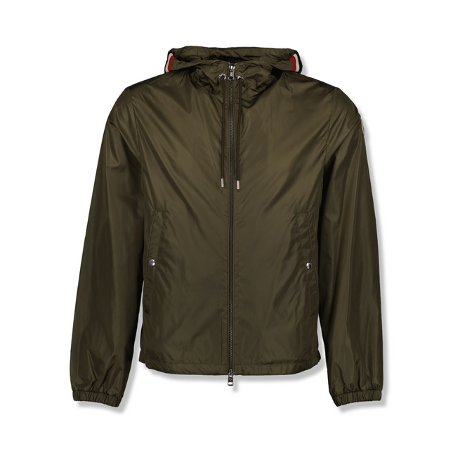 Grimpeurs Hooded Zip Jacket In Green