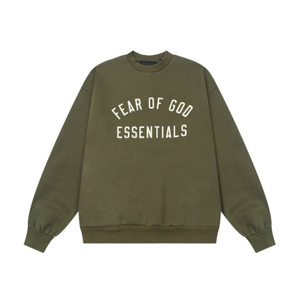 Fleece Sweatshirt ‘Military Green’