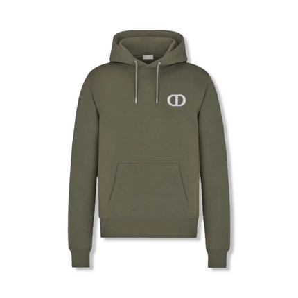 CD Icon Hooded Sweatshirt in Khaki
