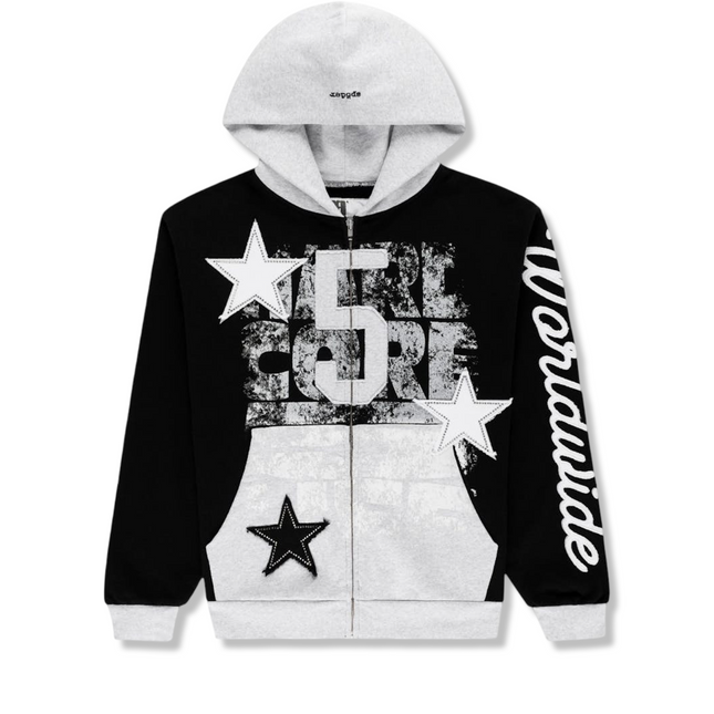Triple 5 Stitch Zip Up Hoodie