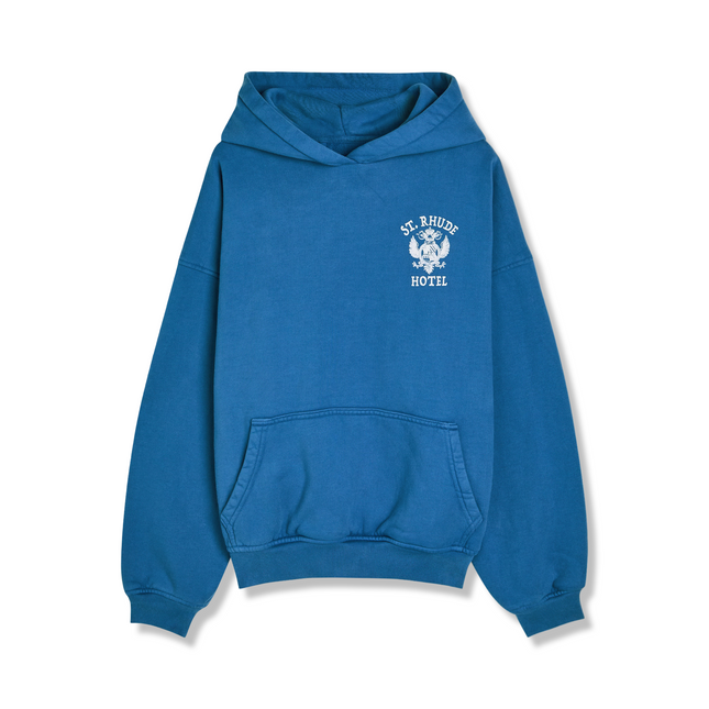 St. Rhude Seal Hoodie Blue