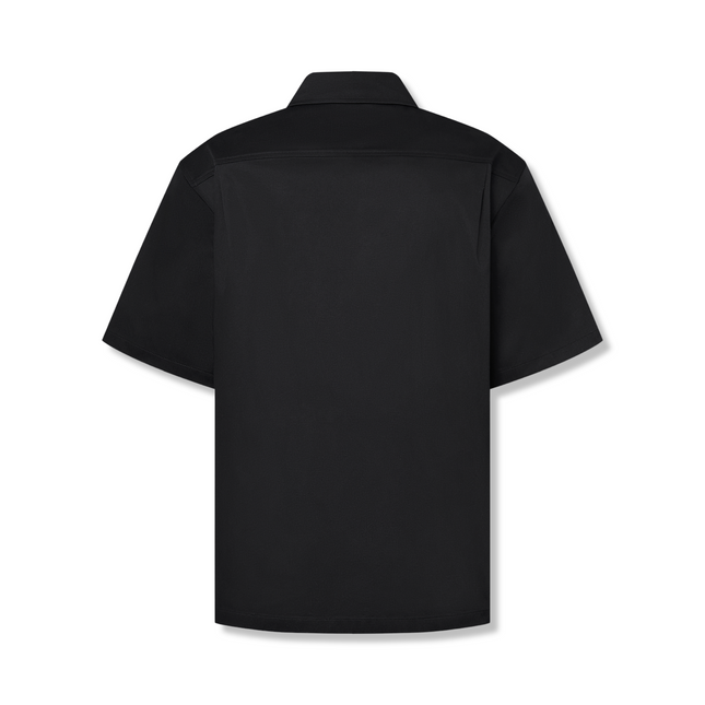 Monogram Pocket Shirt in Black