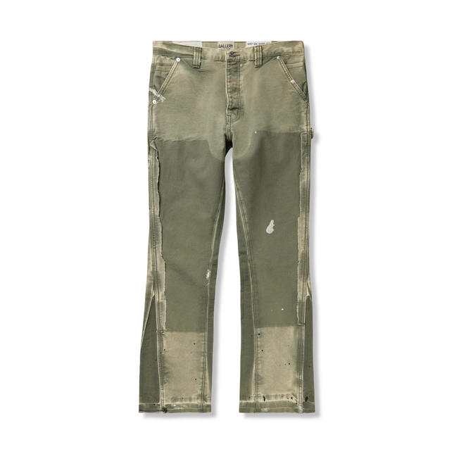 La Flare Distressed Denim Jeans