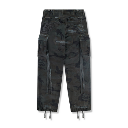 Distressed Cargo Pants