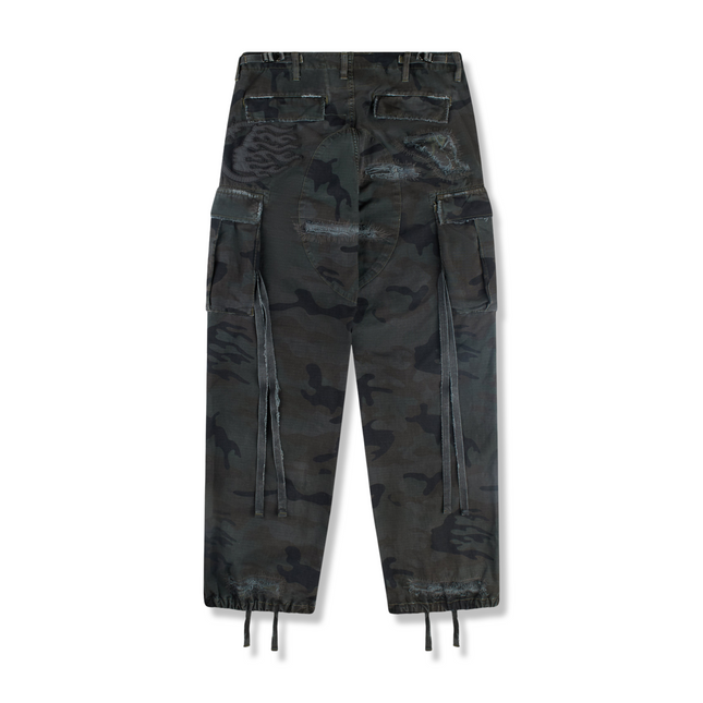 Distressed Cargo Pants