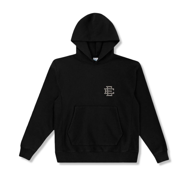 EE Swarovski Logo Hoodie Black