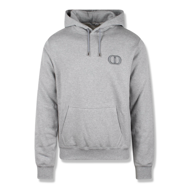 CD Icon Hooded Sweatshirt in Grey