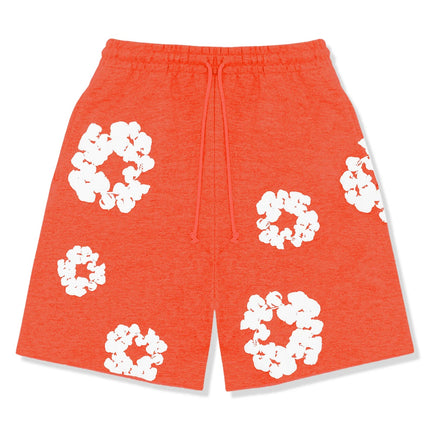 Cotton Wreath Orange Shorts