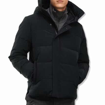Macmillan Parka Jacket in Black