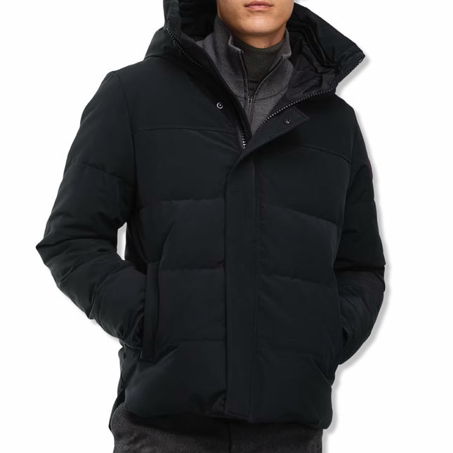 Macmillan Parka Jacket in Black
