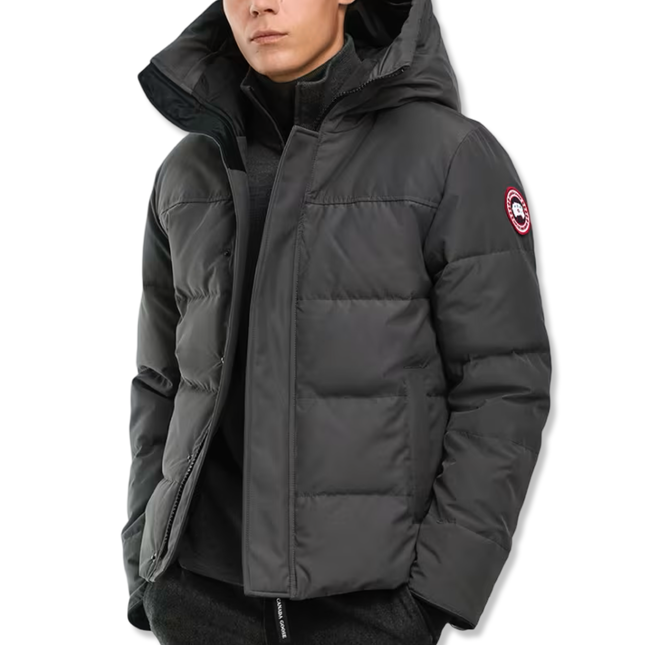 Macmillan Parka Jacket in Grey