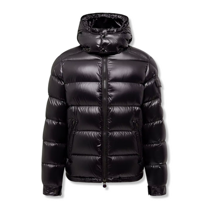 Maya Hooded Jacket in Black