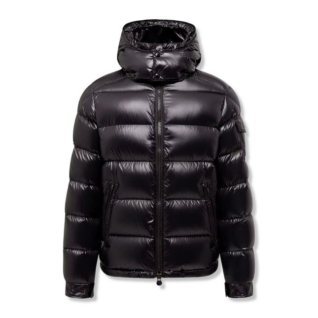 Maya Hooded Jacket in Black