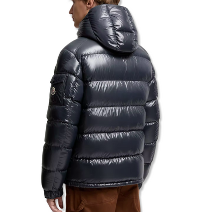 Maya Hooded Jacket in Navy