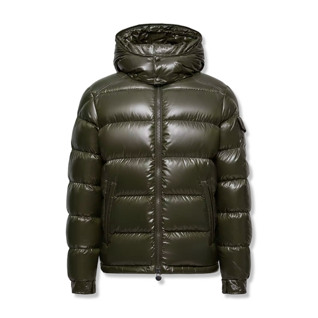 Maya Hooded Jacket in Khaki