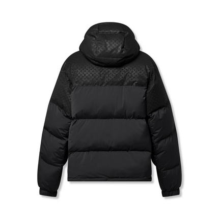 Monogram Down Blouson Jacket in Black