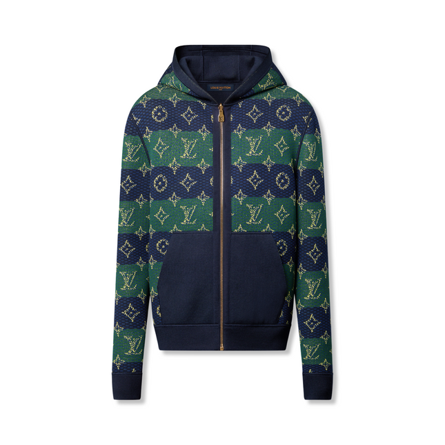 Monogram Double Face Reversible Hoodie