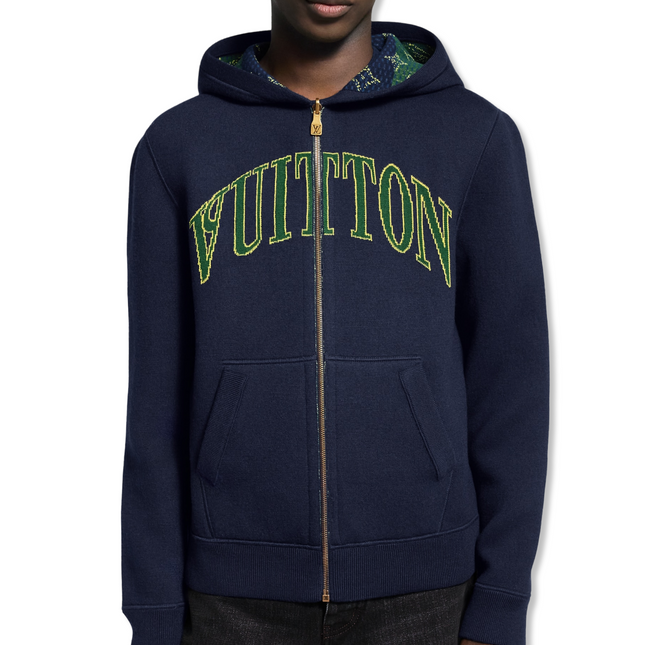 Monogram Double Face Reversible Hoodie