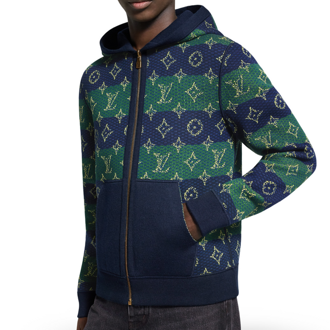 Monogram Double Face Reversible Hoodie