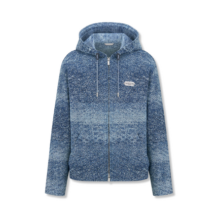 Blouson Jacket with Logo Tag