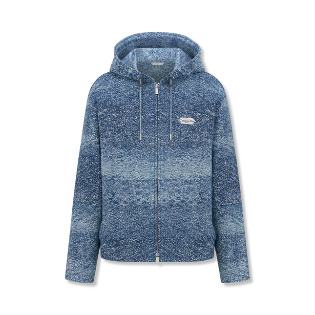 Blouson Jacket with Logo Tag