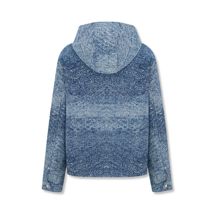 Blouson Jacket with Logo Tag