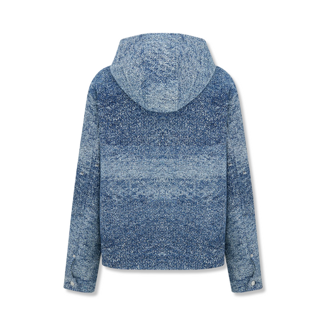 Blouson Jacket with Logo Tag