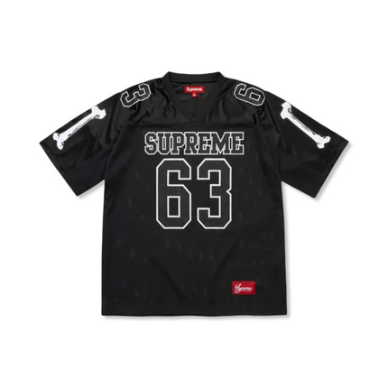 Bones Football Jersey in Black