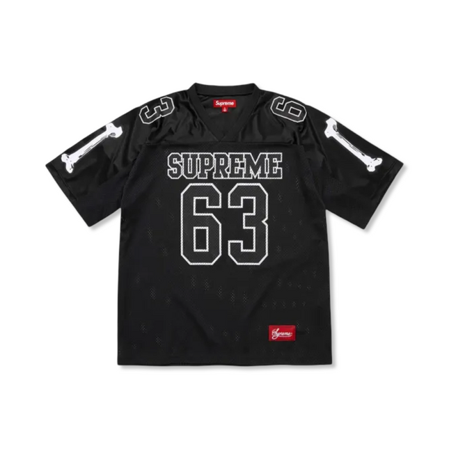 Bones Football Jersey in Black