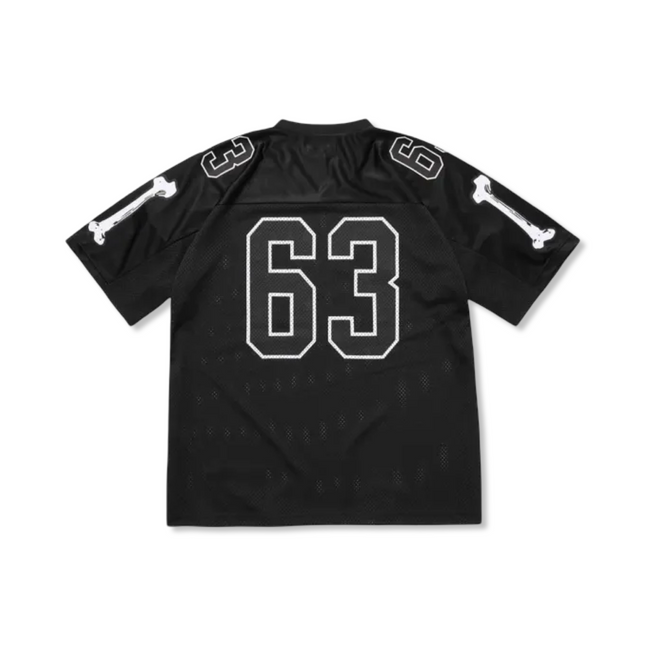 Bones Football Jersey in Black