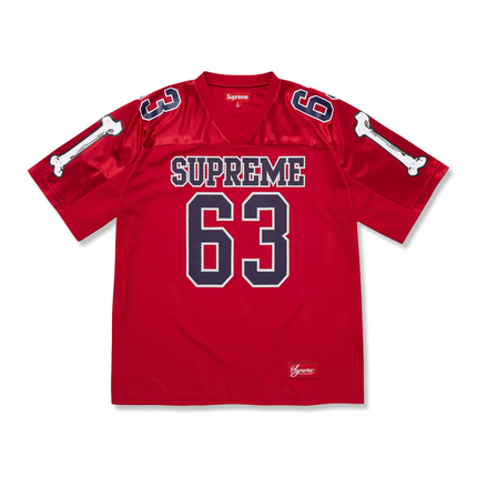 Bones Football Jersey in Red