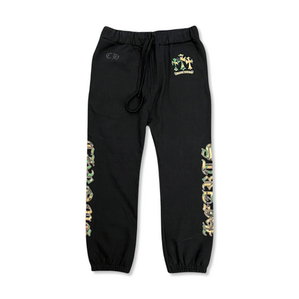 Triple Cross Logo Sweatpants Black/Camouflage