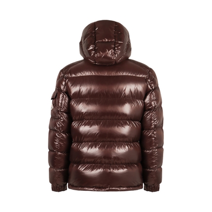 Maya Hooded Jacket in Brown