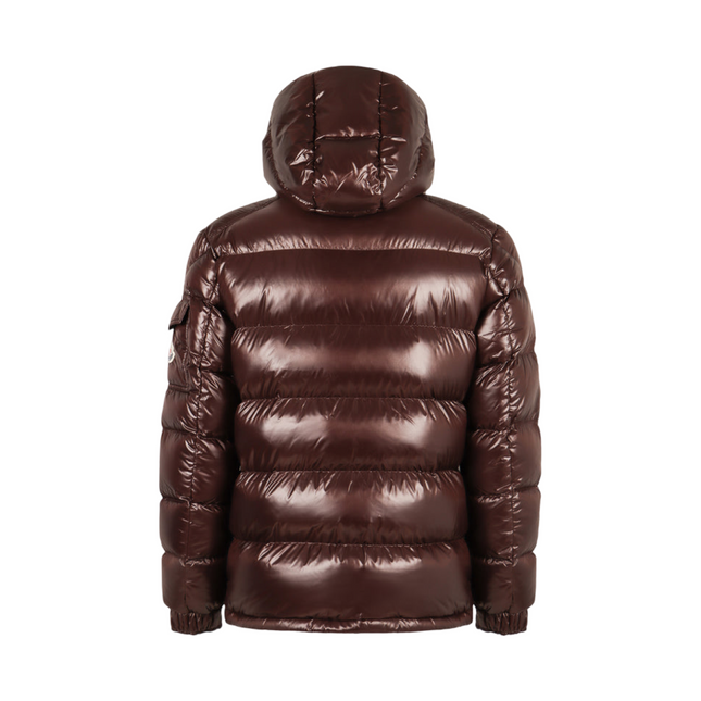 Maya Hooded Jacket in Brown
